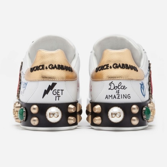 ⚡️SOLD! Dolce & Gabbana Men's Portofino Sneakers - Picture 3 of 8